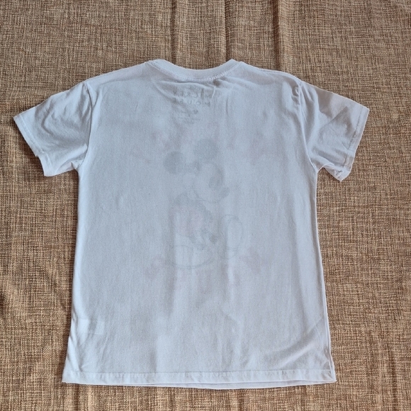 Disney Mickey Mouse White and Red Short Sleeve Tee - Picture 4 of 4